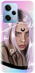 Husa din silicon compatibila cu Xiaomi Redmi Note 12 Pro Plus - model Fan Art Billie 