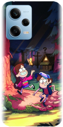 Husa din silicon compatibila cu Xiaomi Redmi Note 12 Pro Plus - model Gravity Falls 