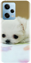 Husa din silicon compatibila cu Xiaomi Redmi Note 12 Pro Plus - model Puppies 001 
