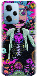 Husa din silicon compatibila cu Xiaomi Redmi Note 12 Pro Speed - model Rick And Morty 