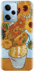Husa din silicon compatibila cu Xiaomi Redmi Note 12 Pro Speed - model Sunflowers 2 