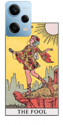 Husa din silicon compatibila cu Xiaomi Redmi Note 12 Pro Speed - model Tarot The Fool Clasic 