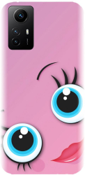 Husa din silicon compatibila cu Xiaomi Redmi Note 12s 4g - model Girly Pink 