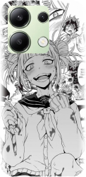 Husa din silicon compatibila cu Xiaomi Redmi Note 13 4g - model Anime Himiko Toga 