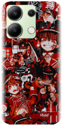 Husa din silicon compatibila cu Xiaomi Redmi Note 13 4g - model Anime Red 