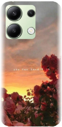 Husa din silicon compatibila cu Xiaomi Redmi Note 13 4g - model Collage You Can 