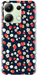 Husa din silicon compatibila cu Xiaomi Redmi Note 13 4g - model Floral Colorat 