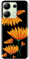 Husa din silicon compatibila cu Xiaomi Redmi Note 13 4g - model Flori De Camp 