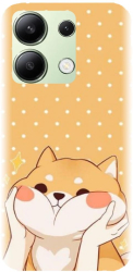 Husa din silicon compatibila cu Xiaomi Redmi Note 13 4g - model Lovely Dog 