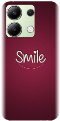 Husa din silicon compatibila cu Xiaomi Redmi Note 13 4g - model Smile Love 