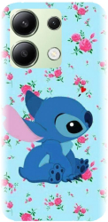 Husa din silicon compatibila cu Xiaomi Redmi Note 13 4g - model Stitch Cellphone 