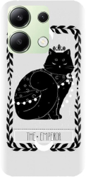 Husa din silicon compatibila cu Xiaomi Redmi Note 13 4g - model Tarot The Emperor 