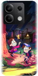 Husa din silicon compatibila cu Xiaomi Redmi Note 13 5g - model Gravity Falls 