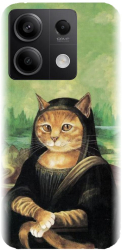 Husa din silicon compatibila cu Xiaomi Redmi Note 13 5g - model Meowna Lisa 