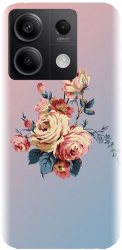 Husa din silicon compatibila cu Xiaomi Redmi Note 13 5g - model Roses 