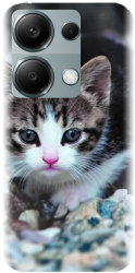 Husa din silicon compatibila cu Xiaomi Redmi Note 13 Pro 4G - model Animal Cat 