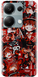 Husa din silicon compatibila cu Xiaomi Redmi Note 13 Pro 4G - model Anime Red 
