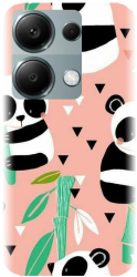 Husa din silicon compatibila cu Xiaomi Redmi Note 13 Pro 4G - model Baby panda 001 