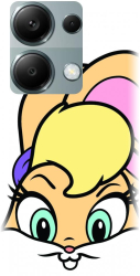 Husa din silicon compatibila cu Xiaomi Redmi Note 13 Pro 4G - model Lola Bunny 