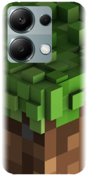 Husa din silicon compatibila cu Xiaomi Redmi Note 13 Pro 4G - model Minecraft 