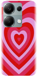 Husa din silicon compatibila cu Xiaomi Redmi Note 13 Pro 4G - model PPG Heart Tunnel 