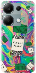 Husa din silicon compatibila cu Xiaomi Redmi Note 13 Pro 4G - model Trippy Pills 