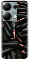 Husa din silicon compatibila cu Xiaomi Redmi Note 13 Pro 4G - model Weapons Ammunition 