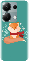 Husa din silicon compatibila cu Xiaomi Redmi Note 13 Pro 4G - model Winter Fox 