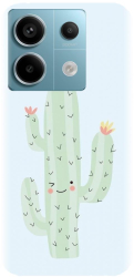 Husa din silicon compatibila cu Xiaomi Redmi Note 13 Pro 5G - model Cactus 