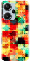 Husa din silicon compatibila cu Xiaomi Redmi Note 13 Pro+ 5g - model Colorful Abstract 