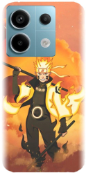 Husa din silicon compatibila cu Xiaomi Redmi Note 13 Pro 5G - model Naruto Uzumaki
