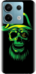 Husa din silicon compatibila cu Xiaomi Redmi Note 13 Pro 5G - model Pirate Skull 