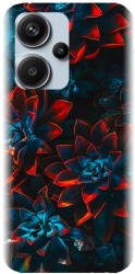Husa din silicon compatibila cu Xiaomi Redmi Note 13 Pro+ 5g - model Planta Suculenta 