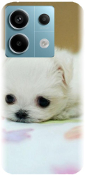Husa din silicon compatibila cu Xiaomi Redmi Note 13 Pro 5G - model Puppies 001 