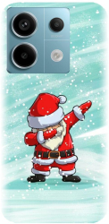 Husa din silicon compatibila cu Xiaomi Redmi Note 13 Pro 5G - model Santa Dance 