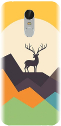 Husa din silicon compatibila cu Xiaomi Redmi Note 3 - model Abstract Deer 