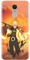 Husa din silicon compatibila cu Xiaomi Redmi Note 3 - model Naruto Uzumaki 