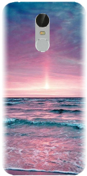 Husa din silicon compatibila cu Xiaomi Redmi Note 3 - model Ocean 