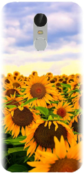 Husa din silicon compatibila cu Xiaomi Redmi Note 3 - model Sunflowers 