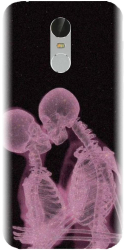 Husa din silicon compatibila cu Xiaomi Redmi Note 3 - model X Ray 