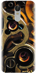 Husa din silicon compatibila cu Xiaomi Redmi Note 3 Pro - model Clock Mechanism 