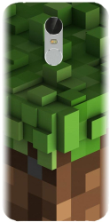 Husa din silicon compatibila cu Xiaomi Redmi Note 3 Pro - model Minecraft 