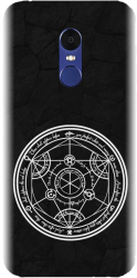 Husa din silicon compatibila cu Xiaomi Redmi Note 4X - model Anime Transmutation Circle 