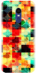 Husa din silicon compatibila cu Xiaomi Redmi Note 4X - model Colorful Abstract 