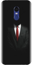Husa din silicon compatibila cu Xiaomi Redmi Note 4X - model Mystery Man In Suit 