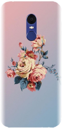 Husa din silicon compatibila cu Xiaomi Redmi Note 4X - model Roses 
