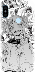 Husa din silicon compatibila cu Xiaomi Redmi Note 5 - model Anime Himiko Toga 