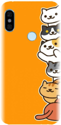 Husa din silicon compatibila cu Xiaomi Redmi Note 5 - model Cat Tower 