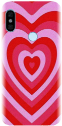 Husa din silicon compatibila cu Xiaomi Redmi Note 5 - model PPG Heart Tunnel 