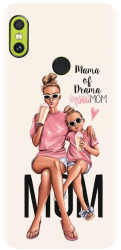 Husa din silicon compatibila cu Xiaomi Redmi Note 5 Pro - model Mama 
